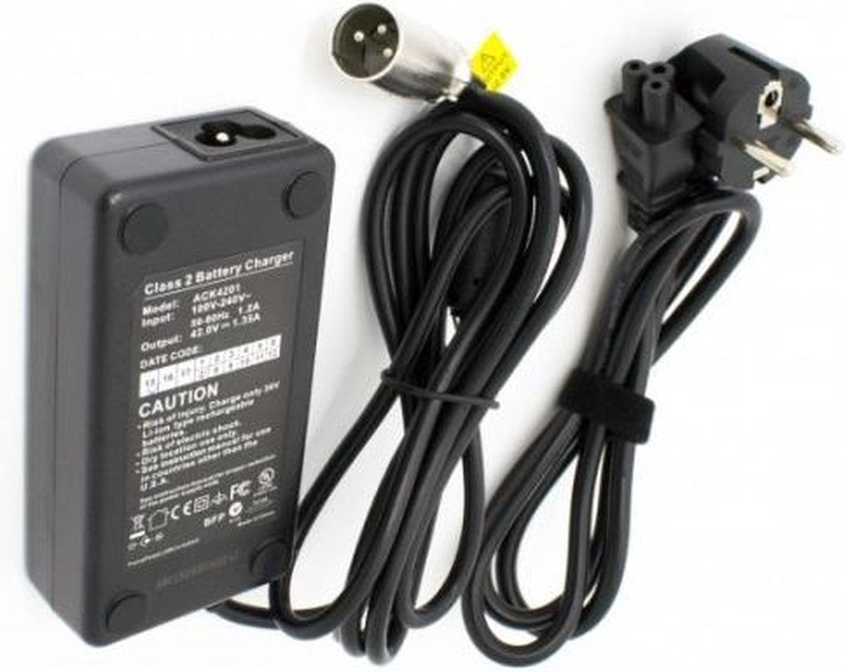 VHBW E-Bike / Pedelec voedingsadapter 42V / 1