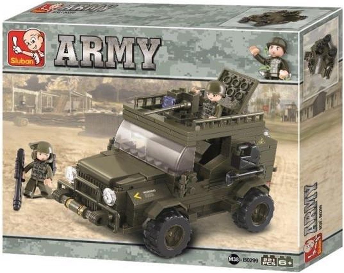 Sluban Land 2 Forces Legerjeep