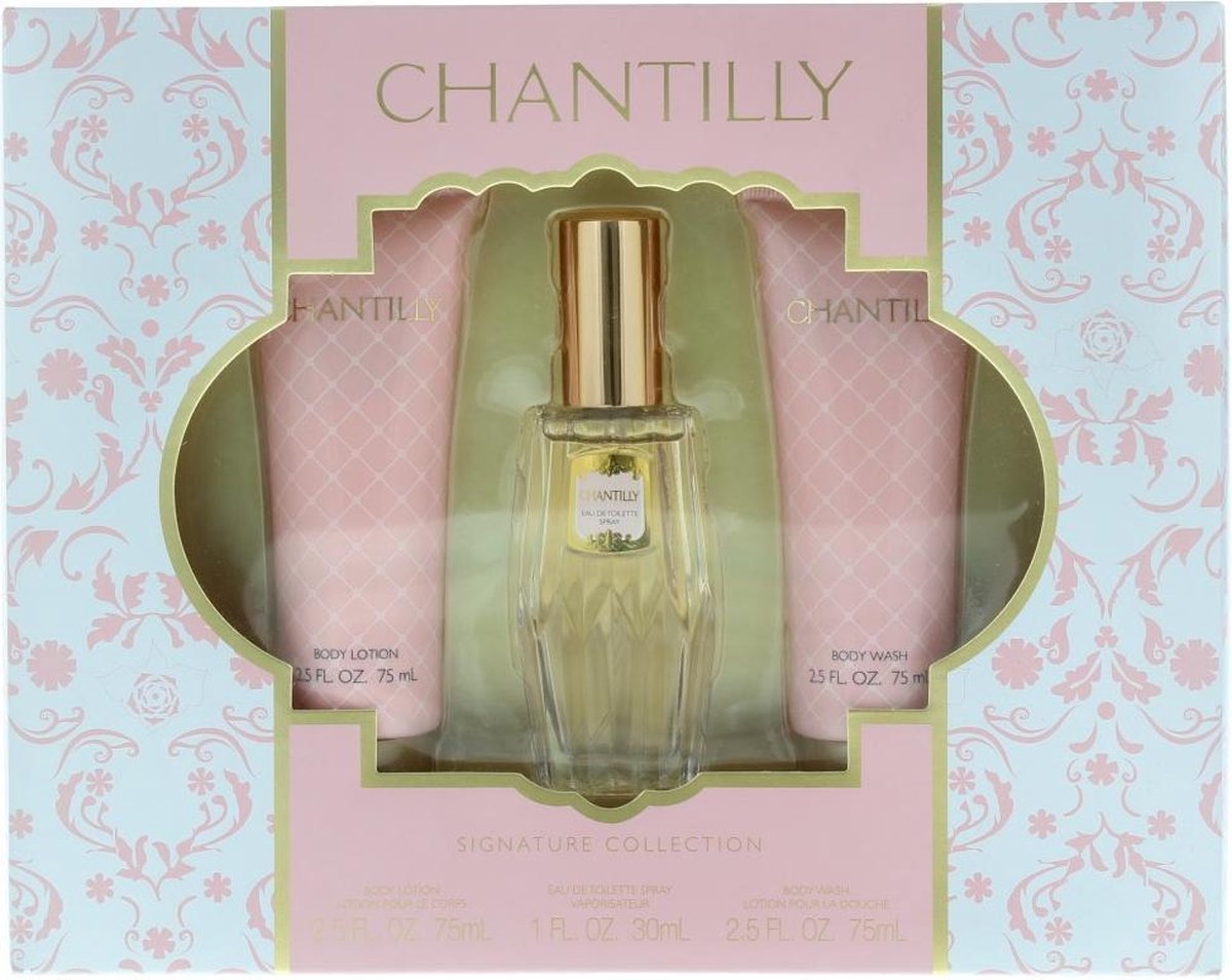 Dana Chantilly - 30ml Eau de toilette & 75ml Bodylotion & 75ml Bodywash - Geurengeschenksets