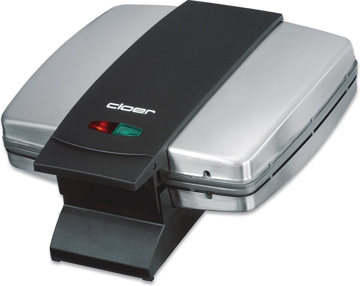 Cloer 6235 - Tosti ijzer - Zilver/Zwart