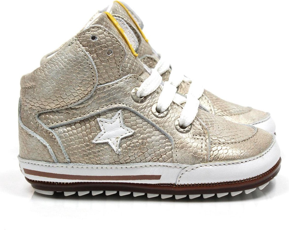 Shoesme Babyproof Smart babyschoenen goud - Maat 22