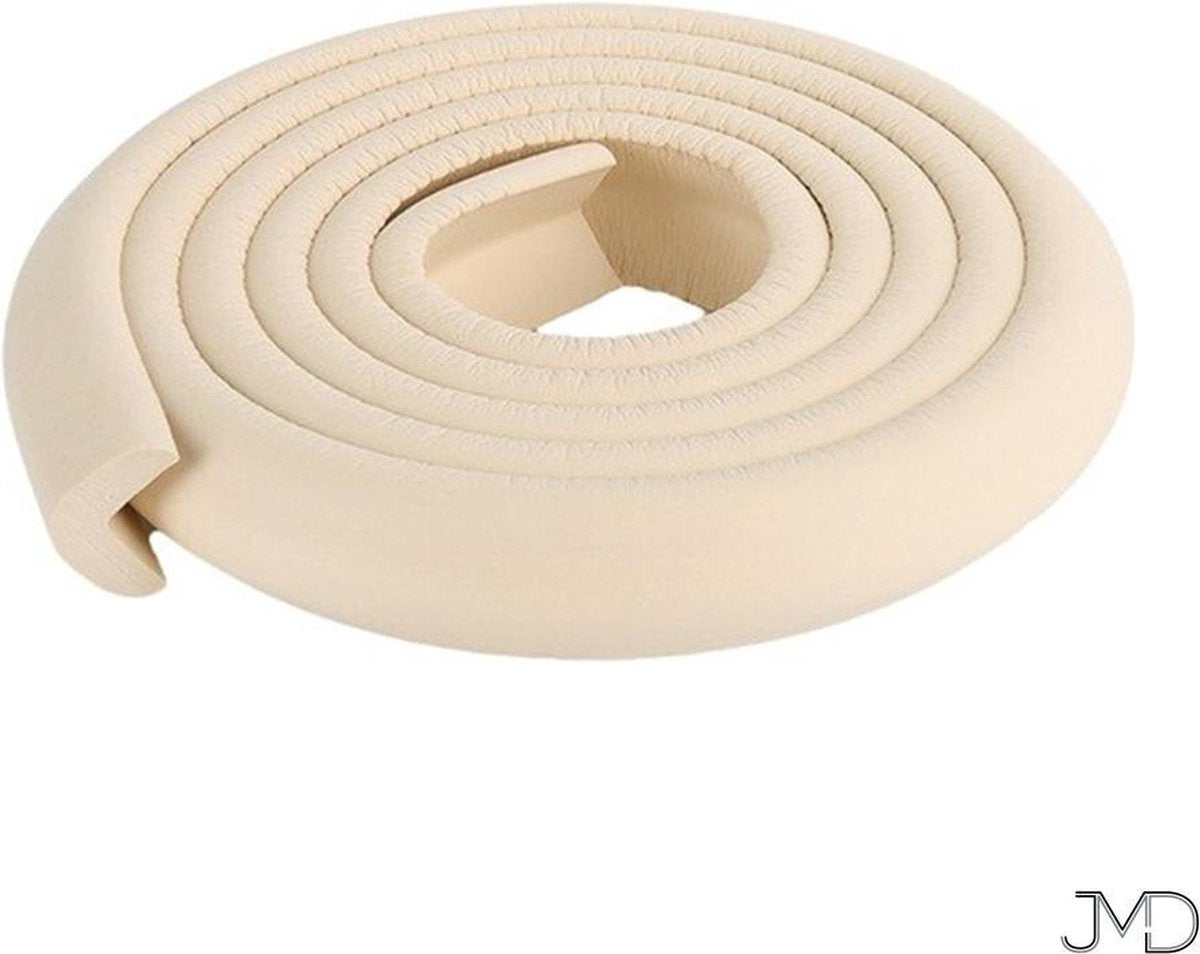 Stootrand Foam - Rand Beschermer - Rand Bescherming - Tafelbeschermer - Omrander - Stootkussen - Crème