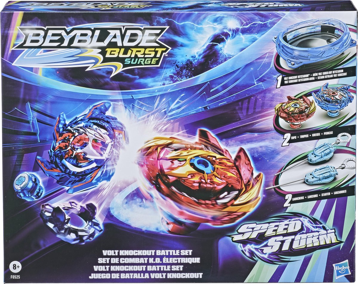 Beyblade Speedstorm Volt Knockout Battle Set