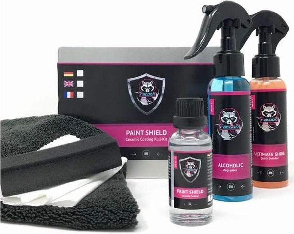 Racoon Schoonmaakset Paint Shield 10-delig