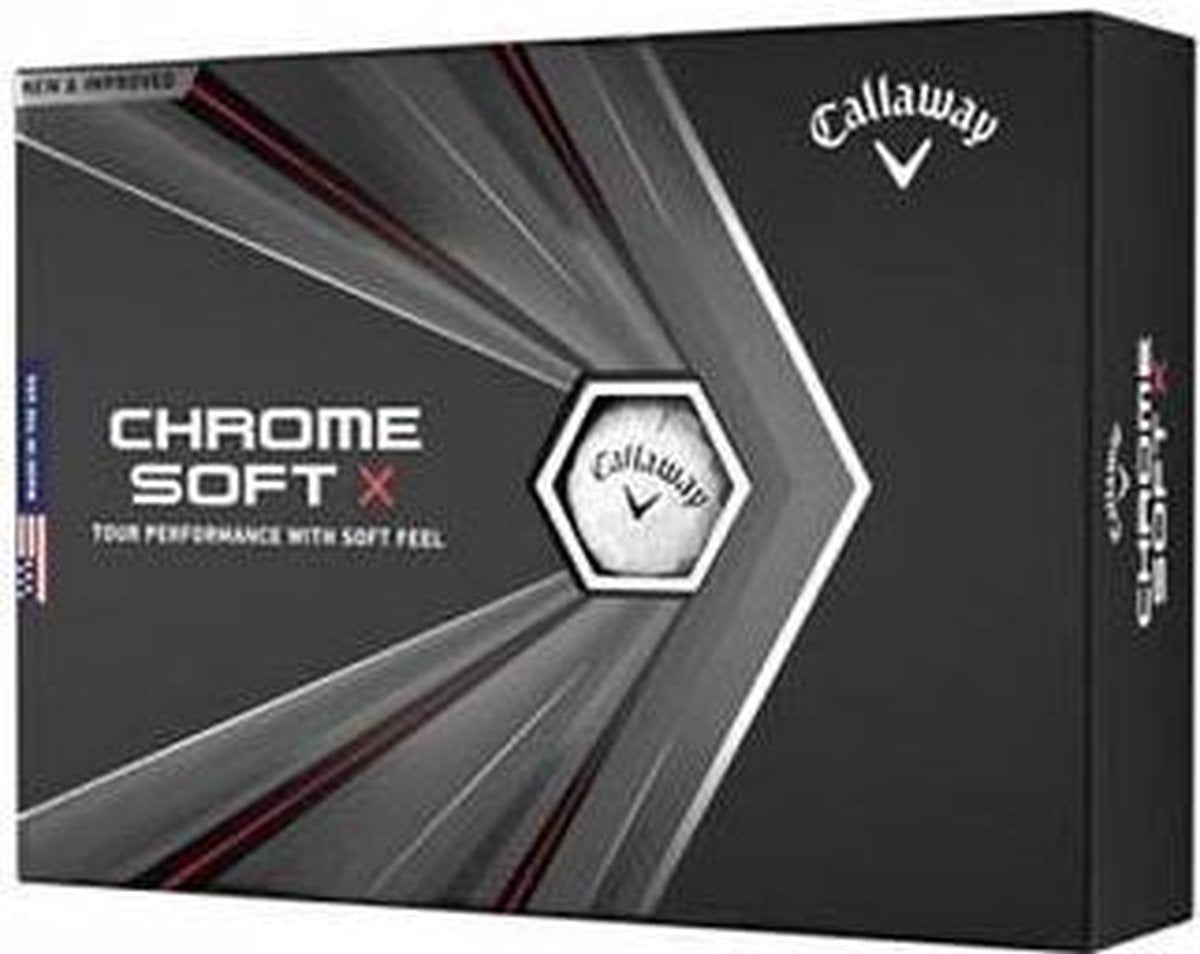 CALLAWAY CHROME SOFT X TRIPLE TRACK 12-PACK