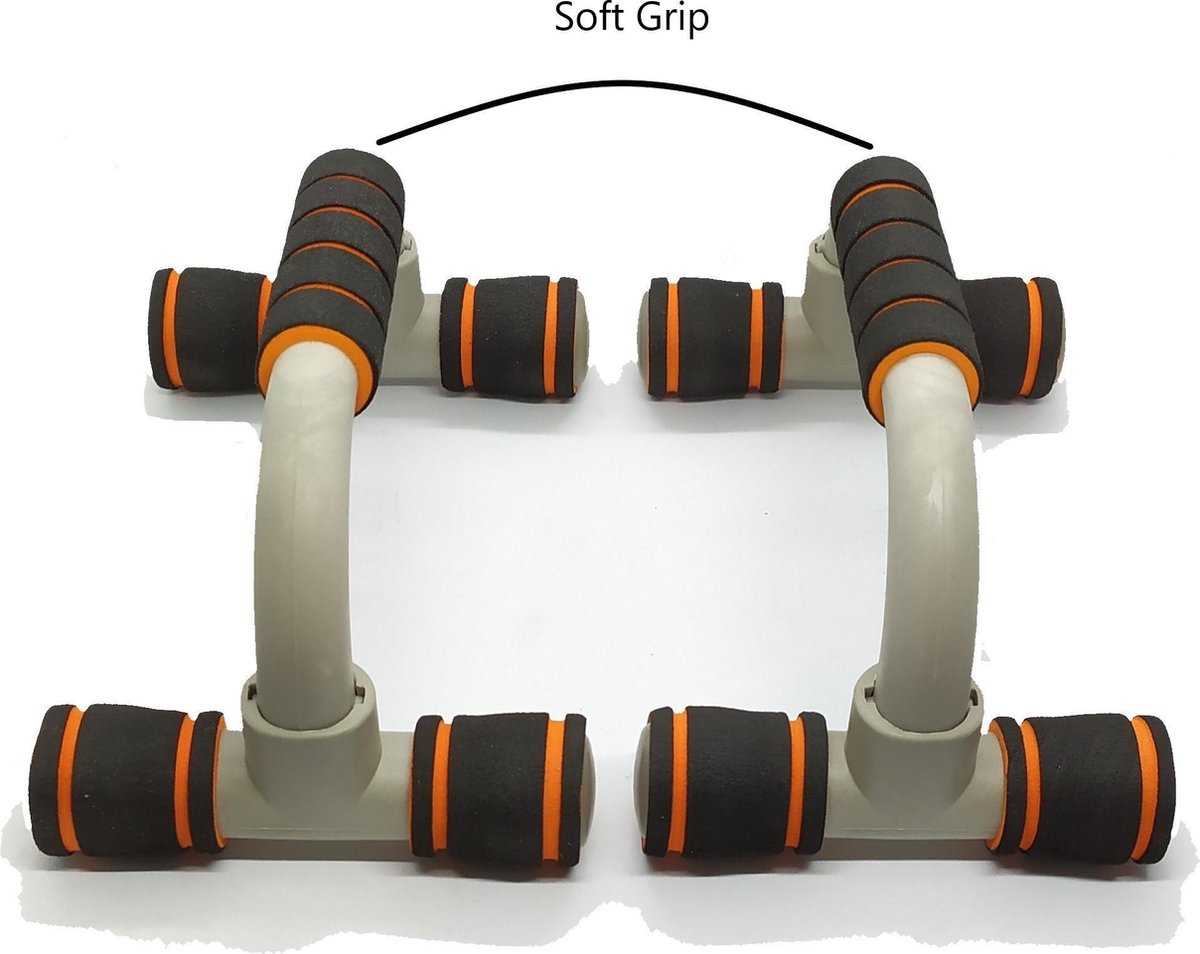 Push Up Bars - Opdruksteunen - Push Up Grips - Soft Grip