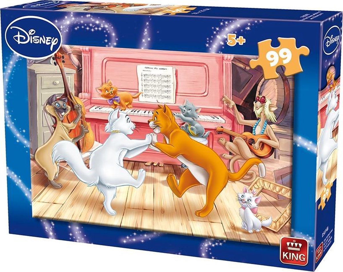 Disney puzzel - aristocats - 99 stukjes
