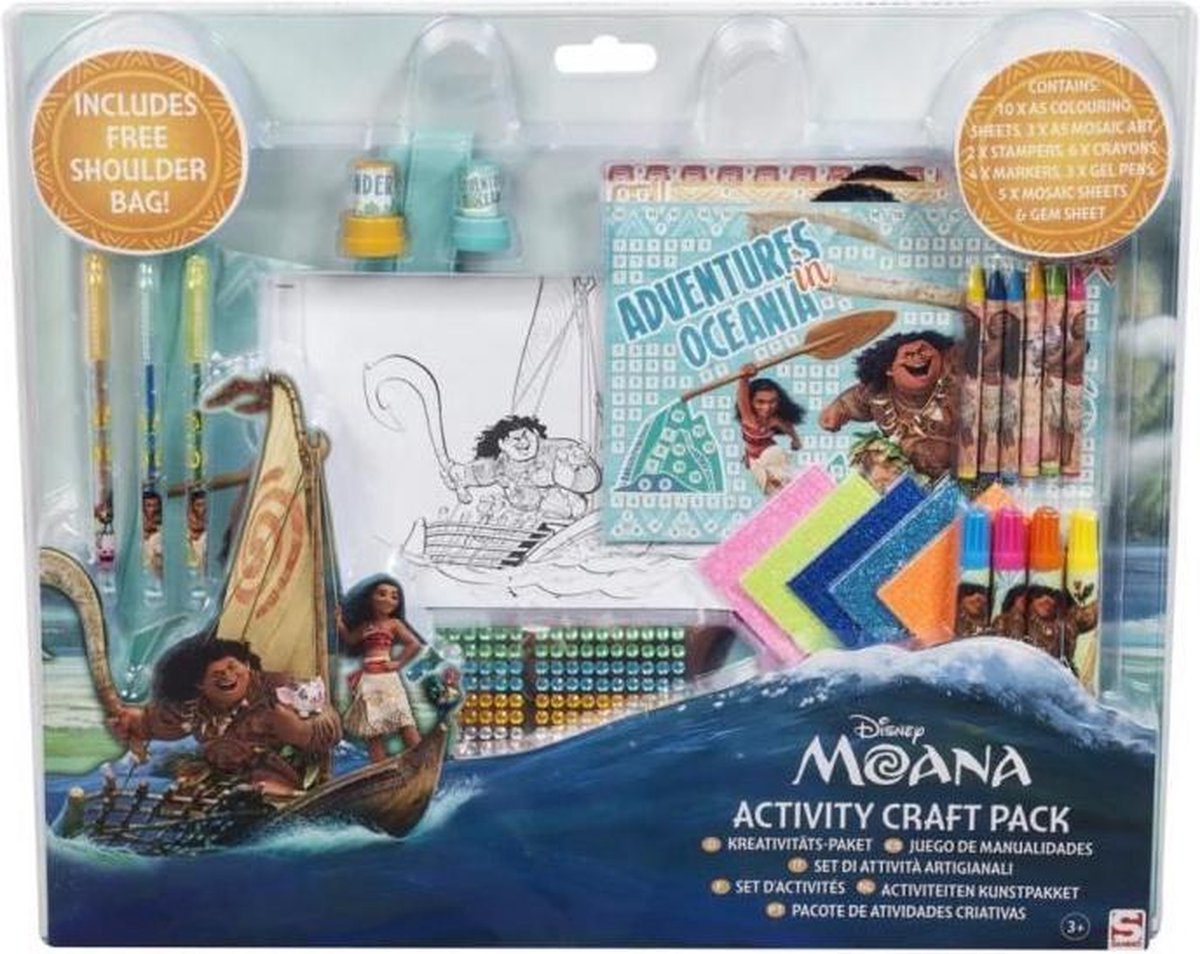 VAIANA Set van creatieve activiteiten