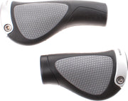 Gazelle Handvatset Ergon Gp1 130 Mm Zwart/grijs 2 Stuks