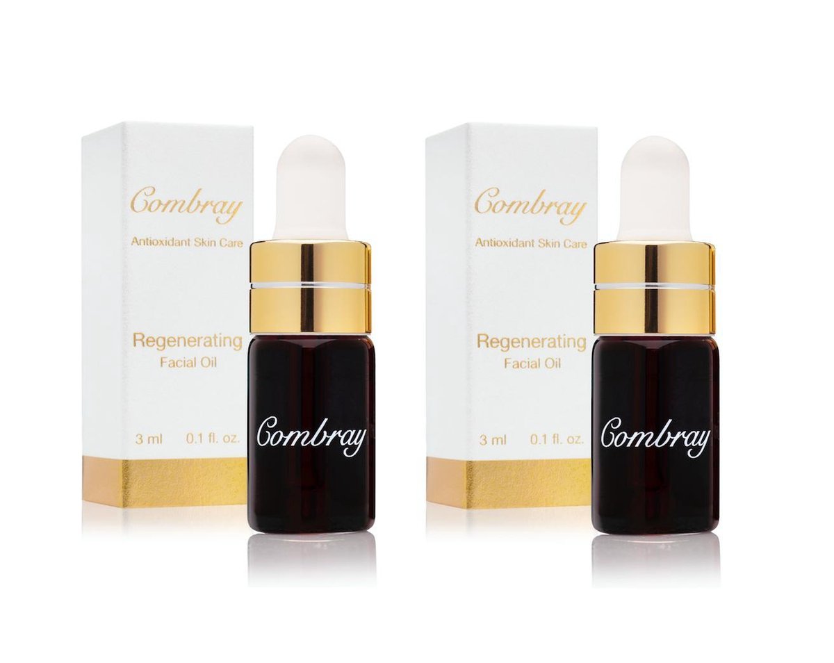 Combray Regenerating Facial Oil – Travel Pack (2 x 3ml) - Effectieve Oplossing Voor Huid Ongemakken - Kalmerend - Geschikt Voor Eczeem