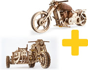 UGears voordeelpakket 2 (zijspan) motoren