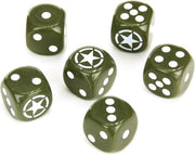 101inc Militaire Dobbelstenen set 6 stuks