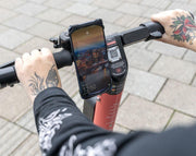4smarts CITY Universele Siliconen Fiets Houder Zwart