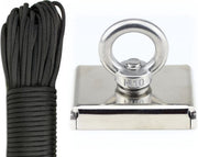 Vismagneet - 125 KG Trekkracht - 15 Meter Touw