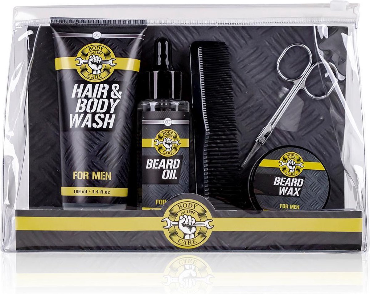 Baard verzorging set Musk – B&B Tools - Stoer cadeau voor mannen - baard olie