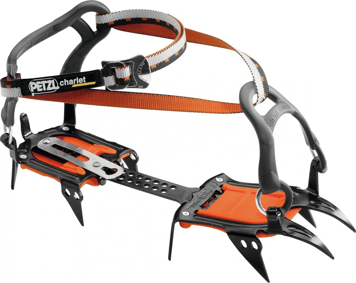 Petzl Irvis stijgijzers met 10 punten voor klassiek alpinisme Flexlock