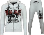 ENOS Slim fit Trainingspak Heren Online Bestellen - Joggers - Wit - Maat: L