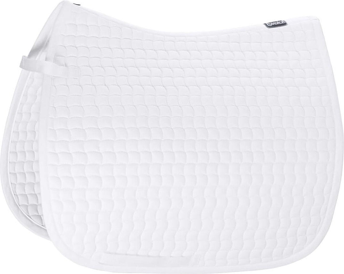 Eskadron Zadeldek  Cotton Uni - White - veelzijdigheid Full