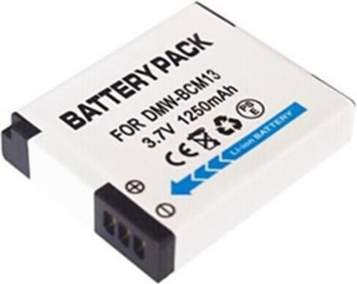 Sefaras Camera-accu DMW-BCM13 voor Panasonic 1250 mAh