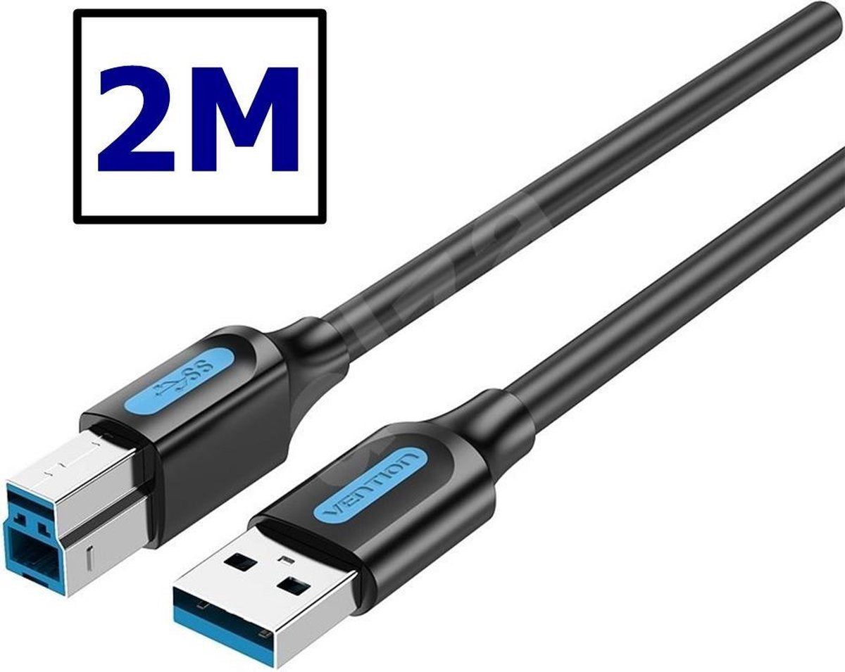 VENTION USB 3.0 A Male to B Male kabel - 2 Meter