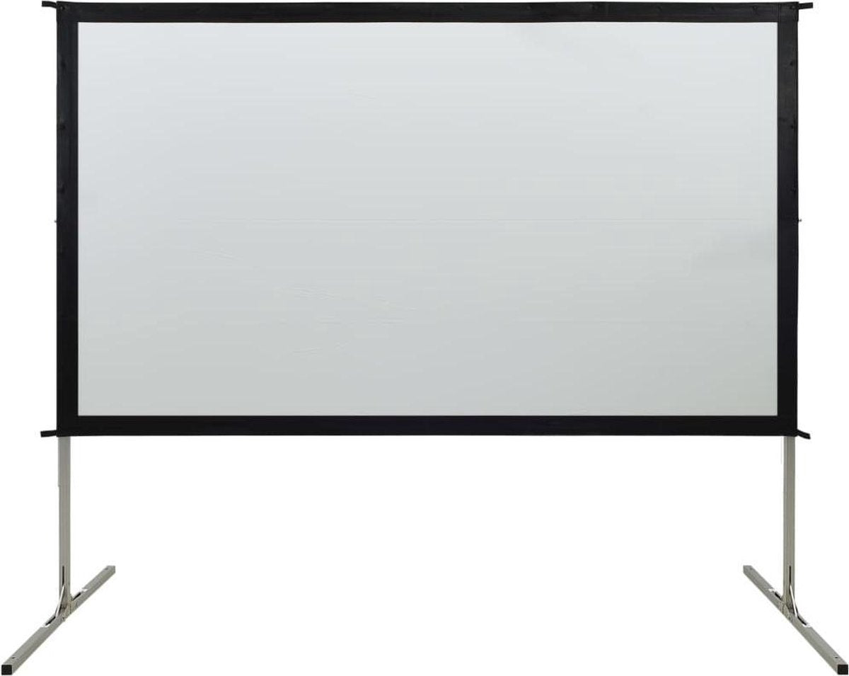 vidaXL Projectiescherm inklapbaar 16:9 100''
