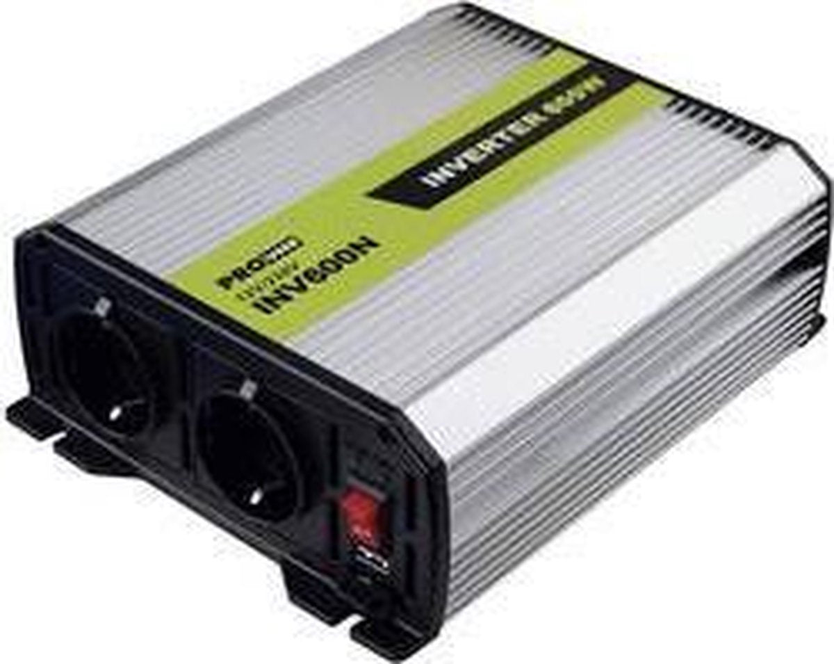 ProUser INV600N Omvormer 600 W 12 V/DC - 230 V/AC
