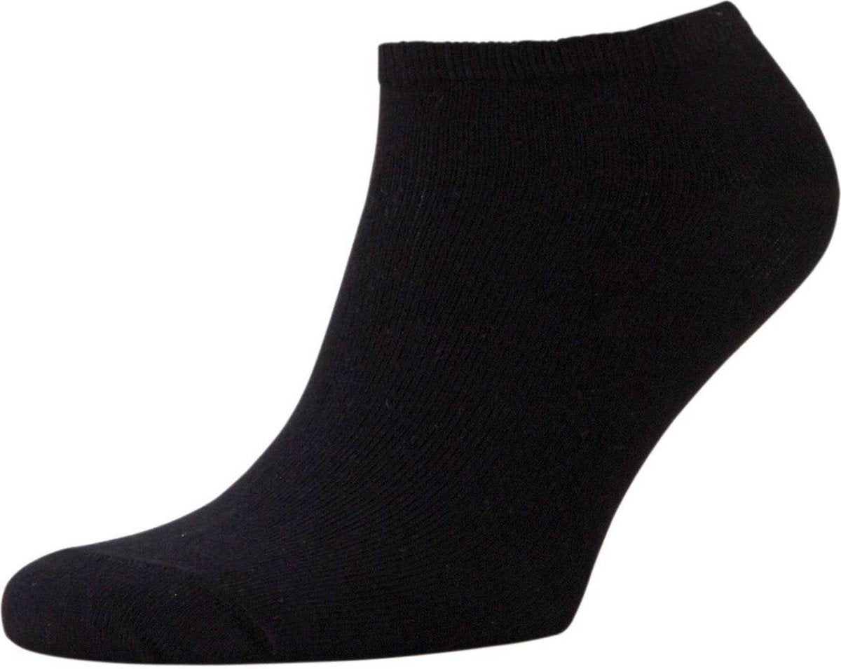 Donnay Sneakersokken - Sportsokken - Maat 35-38 - Zwart - 3 paar in 1 bundel