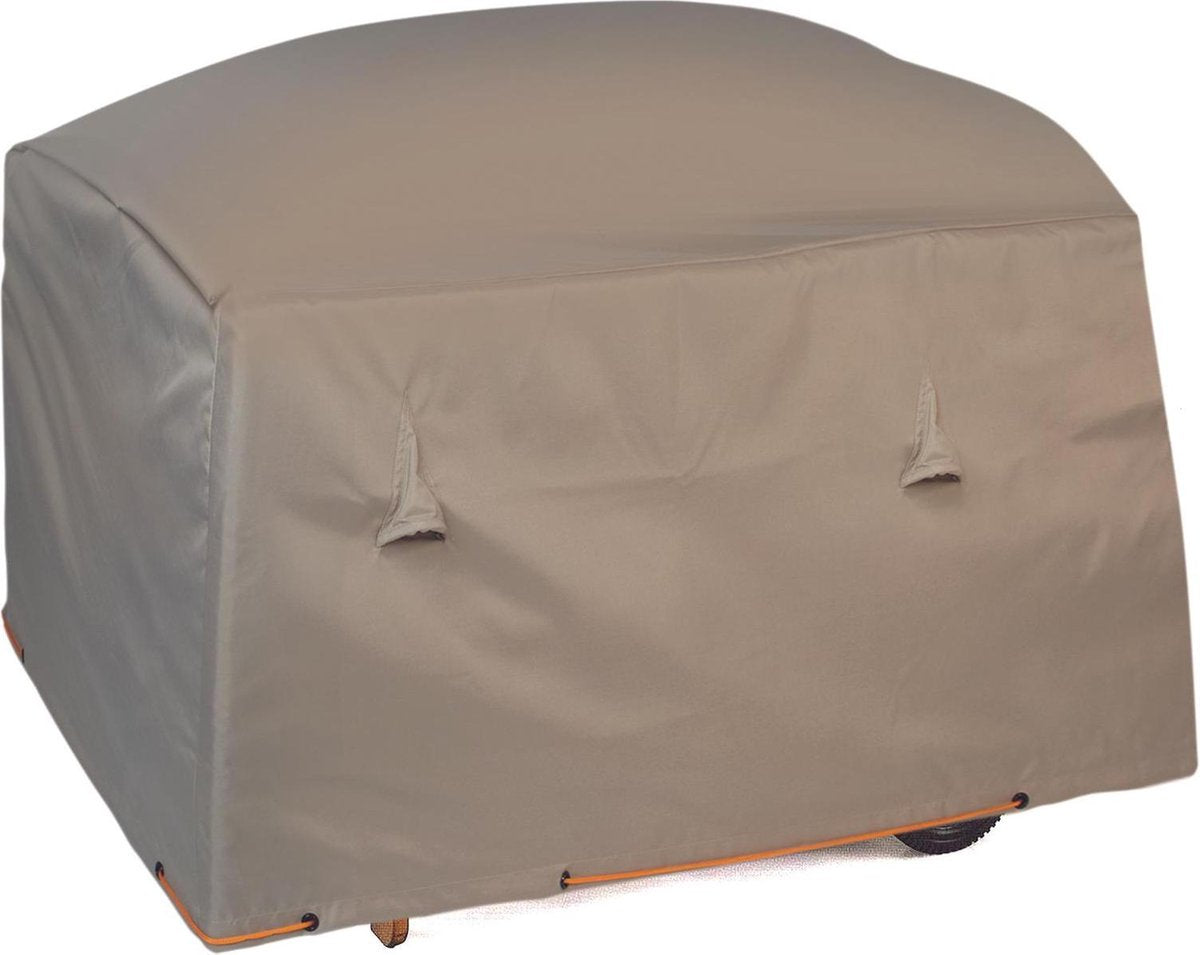 Cov'UP - Barbecuehoes - BBQ hoes Medium - 102 x 46 x 92 (lxbxh)- met ventilatiesysteem - klittenband en bevestigingskoord - water en UV bestendig - 2 jaar garantie