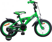 AMIGO BMX Turbo - Kinderfiets 14 inch - Jongens - Groen