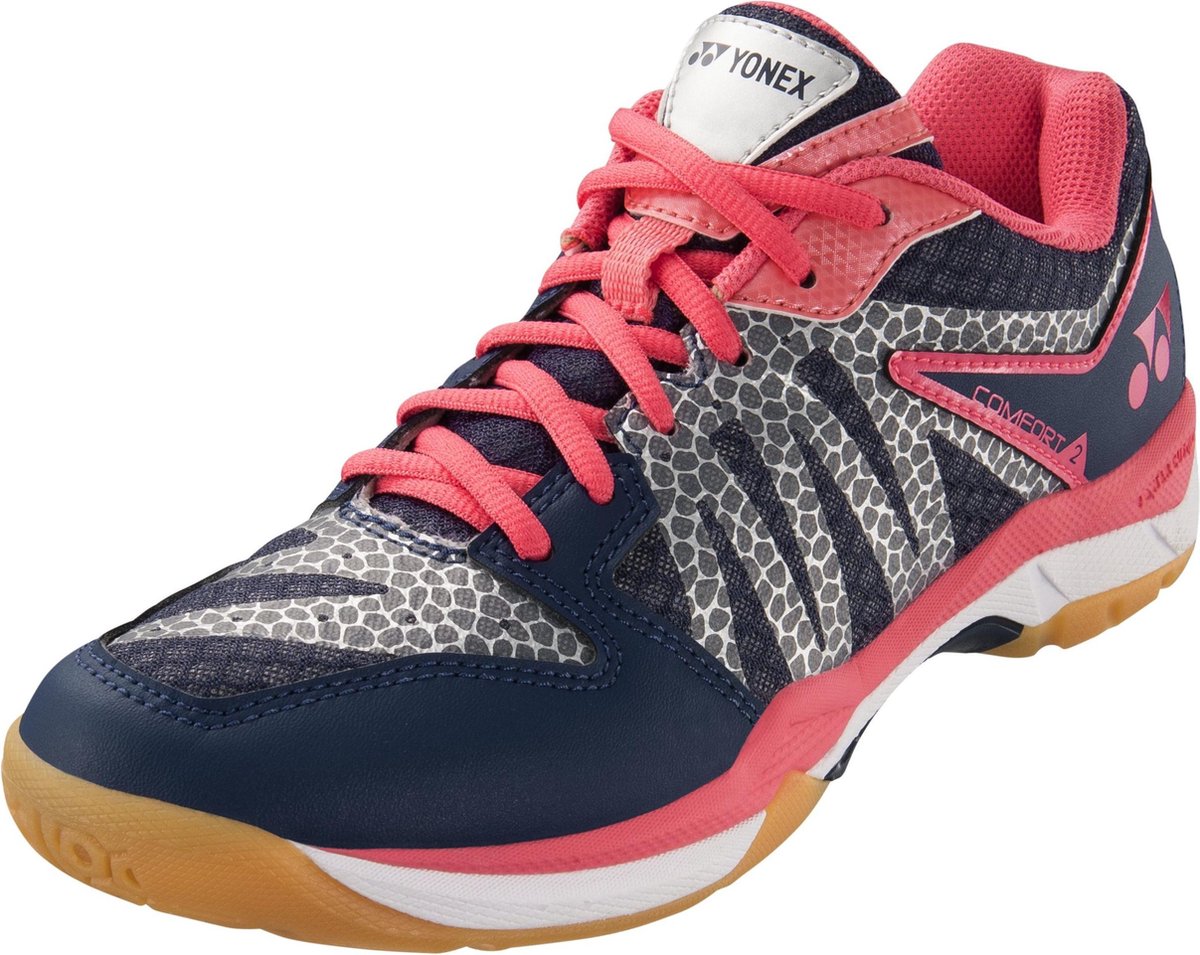 Yonex Badmintonschoenen Power Cushion Comfort 2 Navy/roze Mt 41