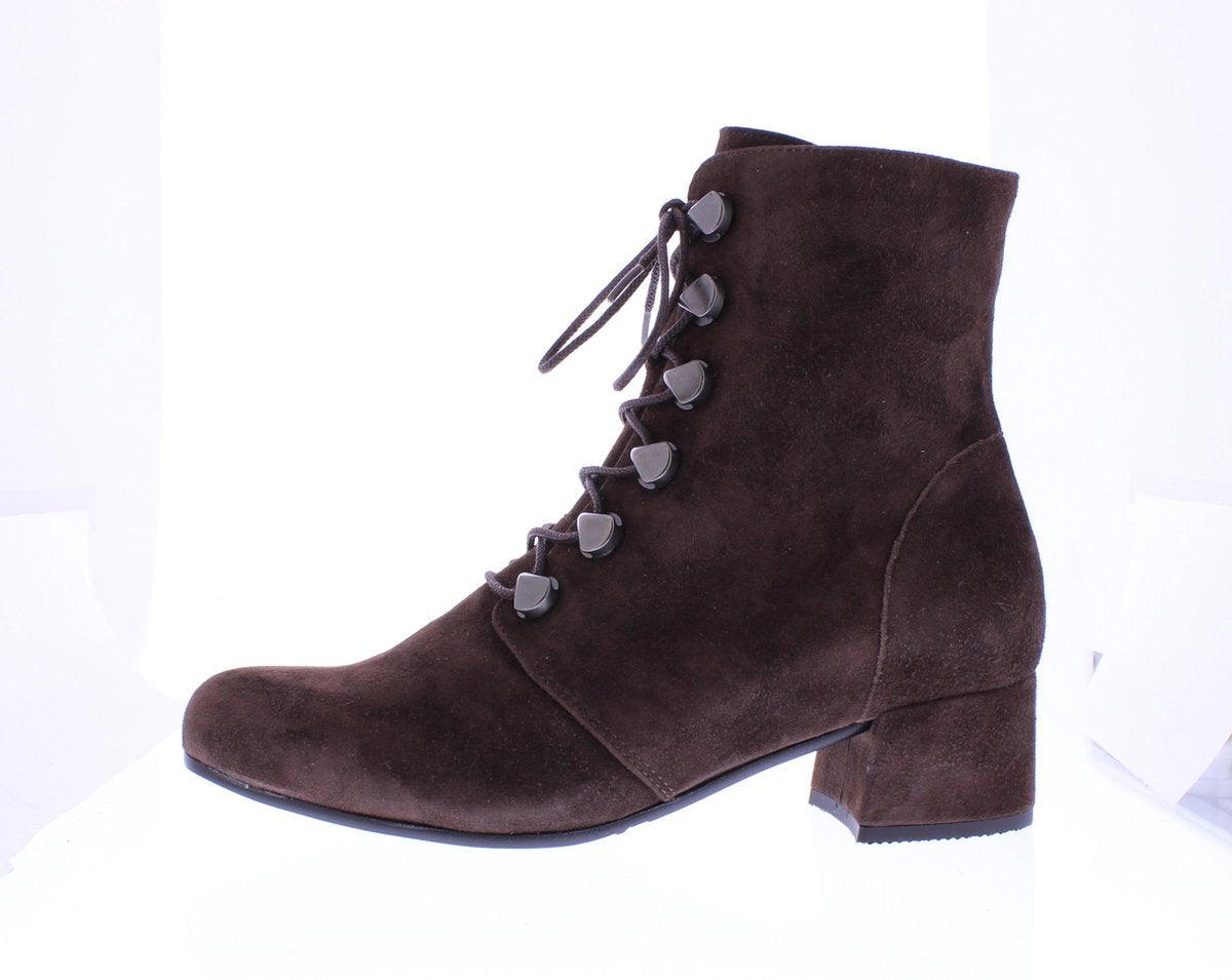 Verhulst Lisa laarsje wijdte H 9431 - 69 - 78_3040 D.bruin suede maat 7