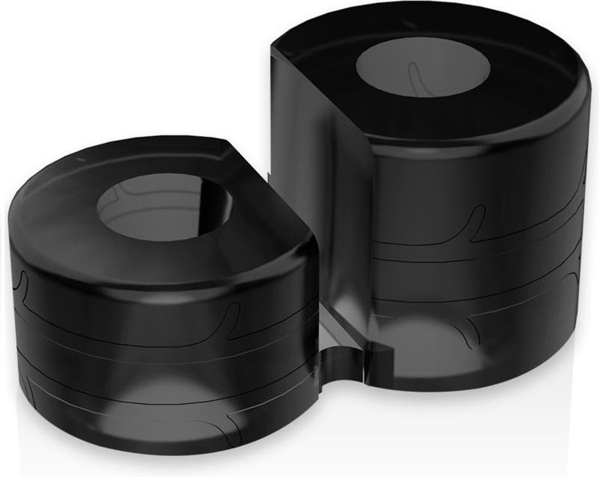 Powering Super Flexible Resistant Ring Double Pr09 Black | POWERING