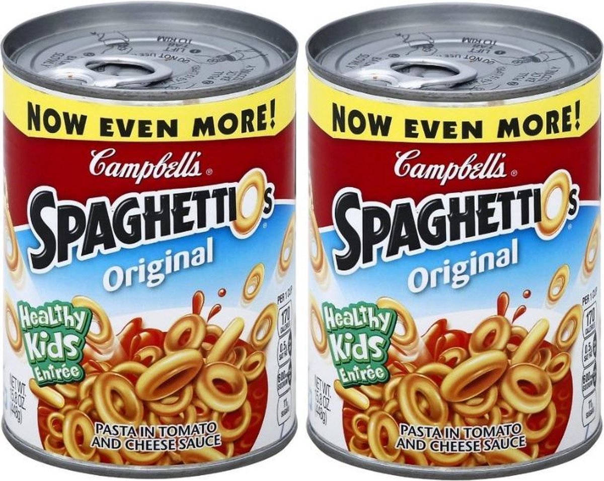 Campbell's SpaghettiOs set van 2 blikken