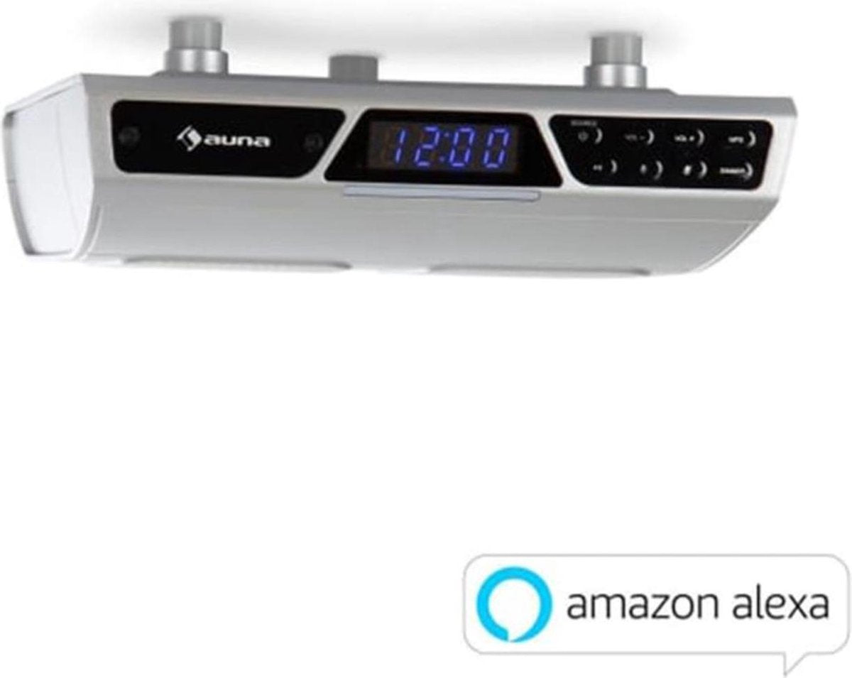 auna Intelligence radio met Alexa bluetooth WiFi hands free