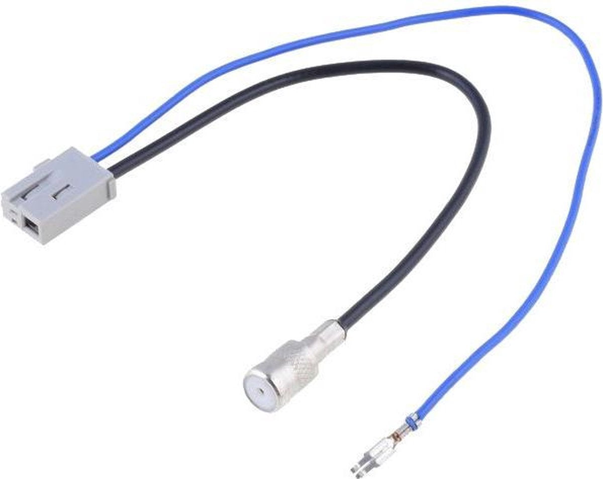 Antenne verloopkabel Honda naar female ISO met Remote