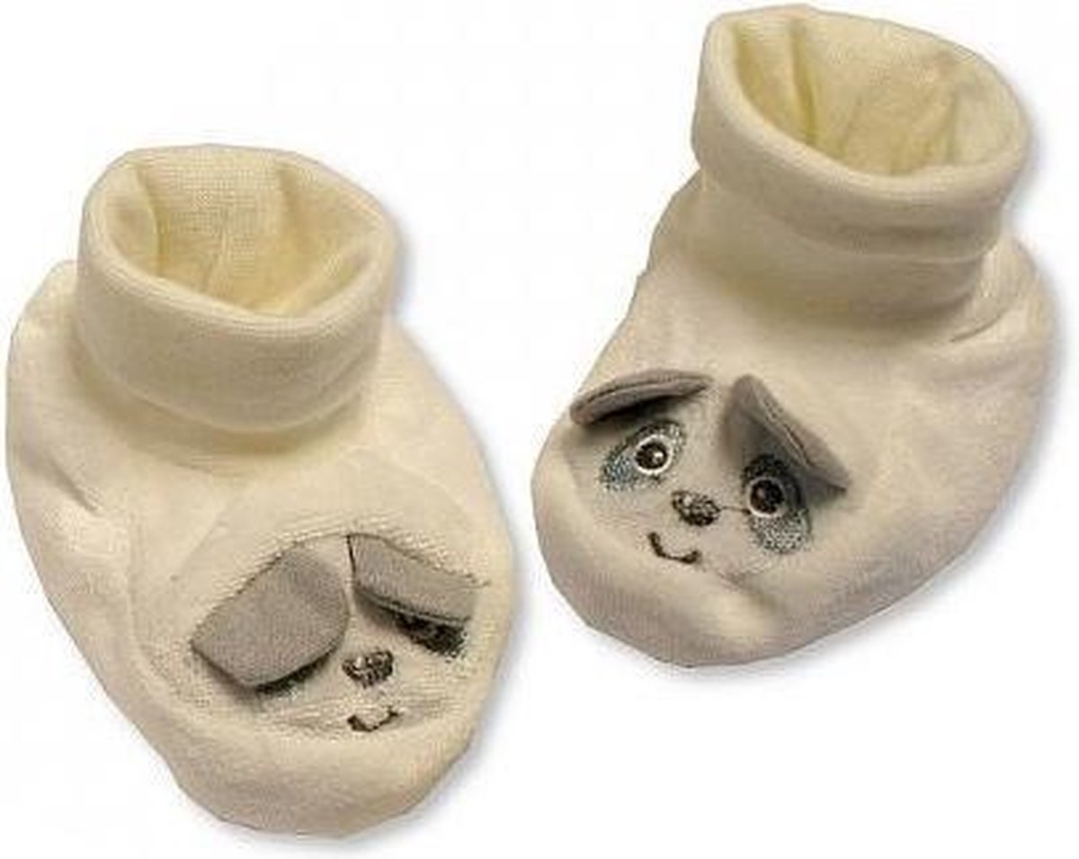 Nursery Time Babyslofjes Panda 0-6 Maanden Junior Crème