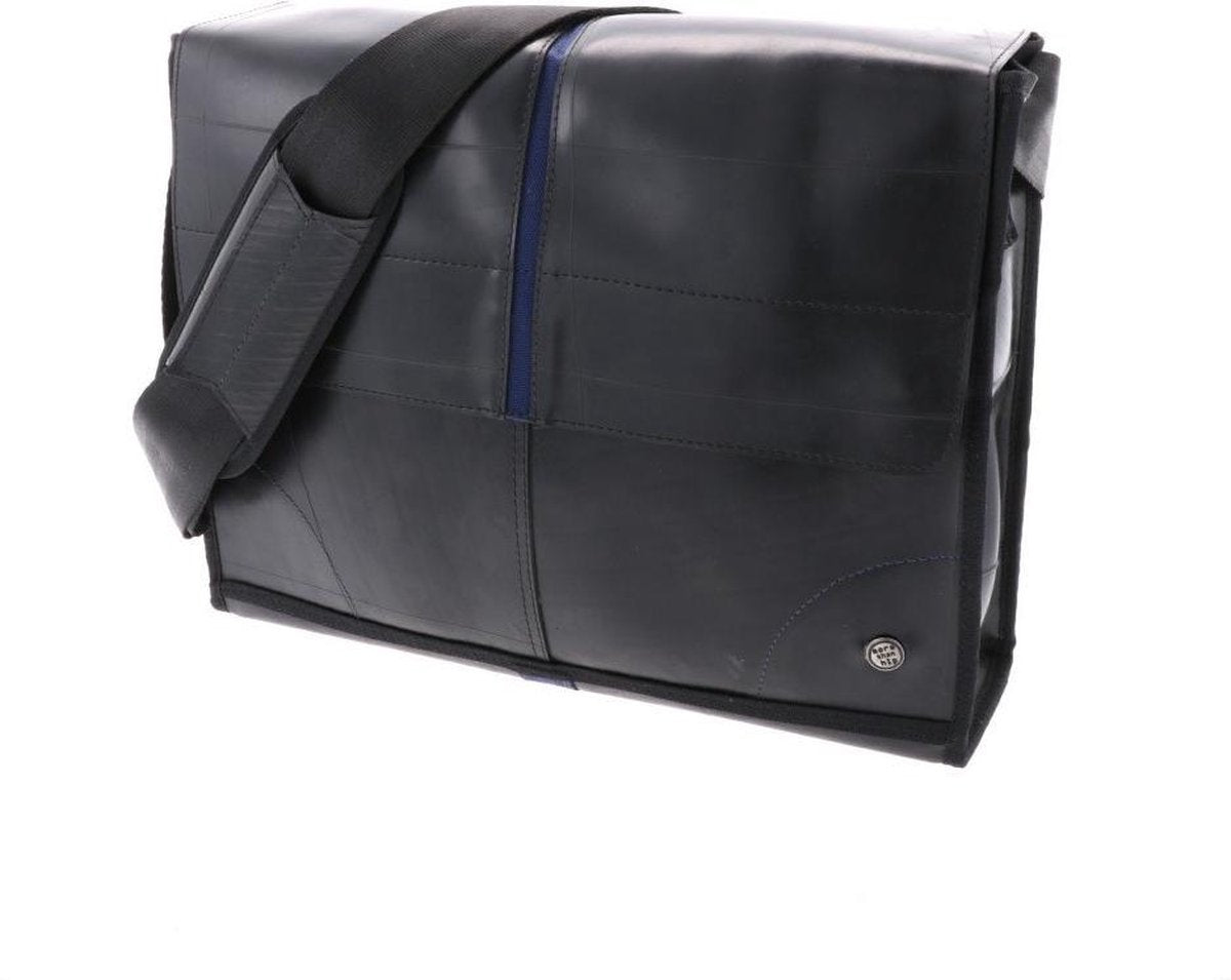 Laptoptas 13.3 inch van autoband ObreroPlus - donkerblauw