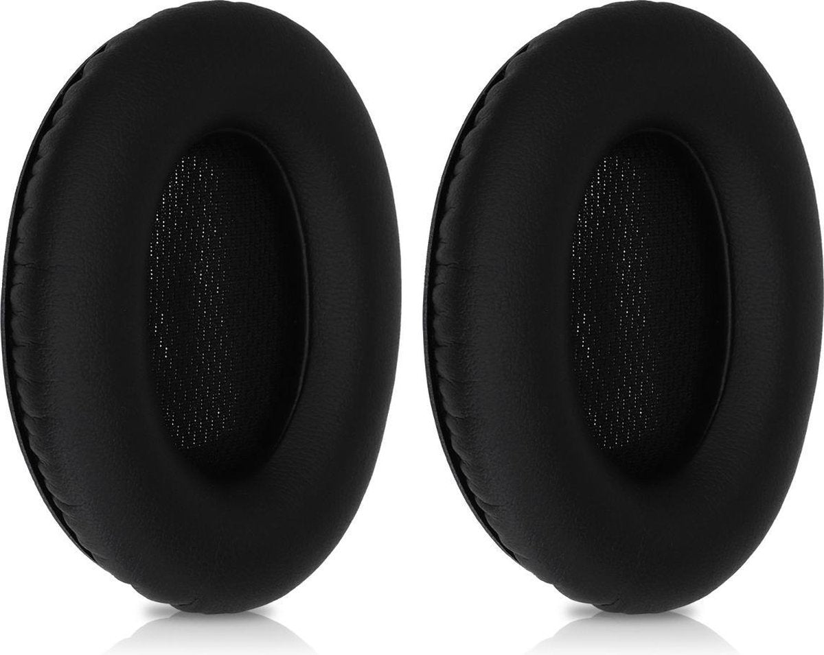 kwmobile 2x oorkussens voor Bose AE1 / TP1 koptelefoons - imitatieleer - voor over-ear-koptelefoon - zwart
