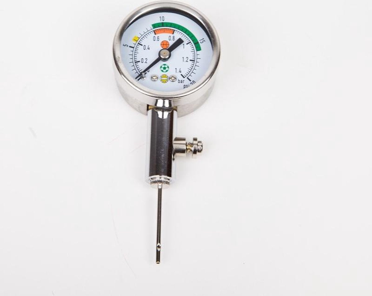 Drukmeter voor ballen / Manometer voor ballen / Baldrukmeter / Barometer / Pressure Gauge
