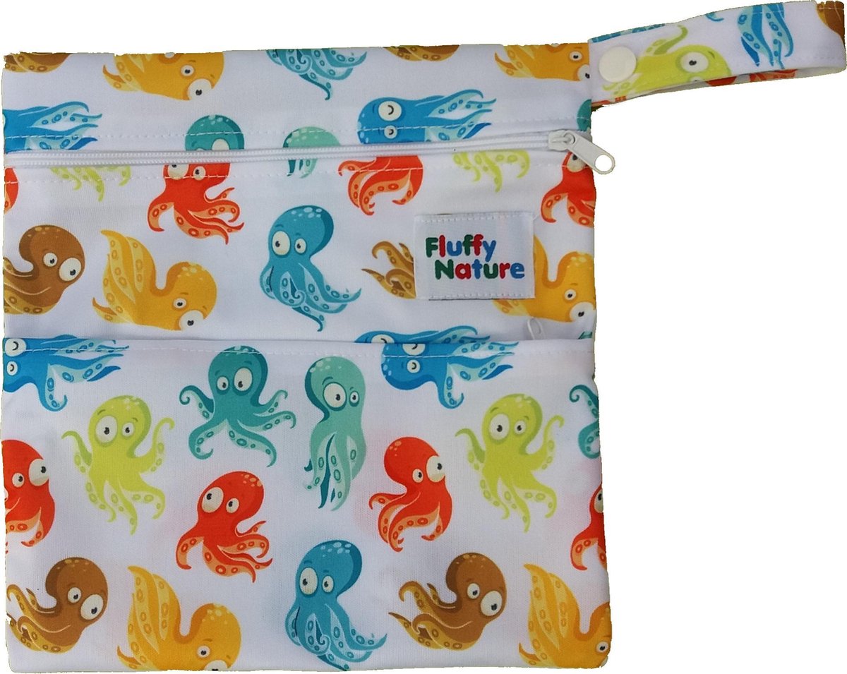 Set van 2 zakjes voor Mondmasker / Mondkapje - Octopus