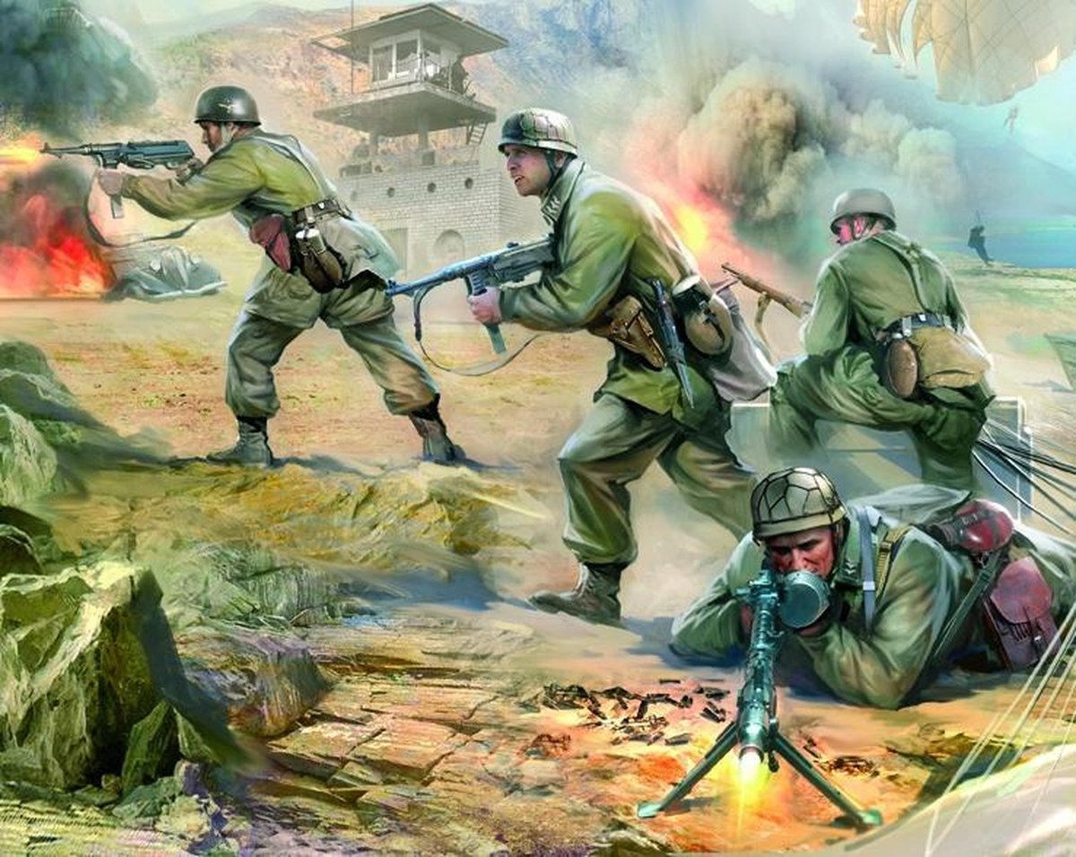 Zvezda - German Paratroops (Zve6136)