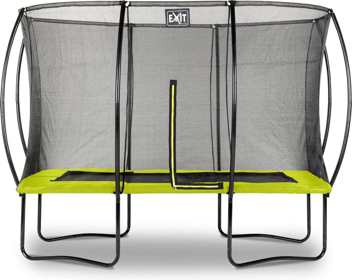 Trampoline EXIT Silhouette - 214x305cm - groen