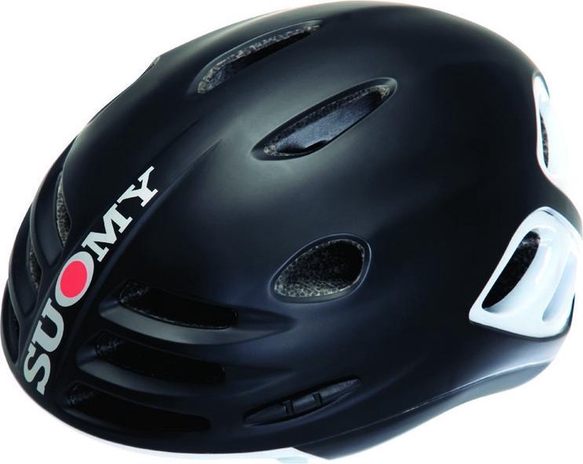 Suomy Sfera Helmet Black Matt/White Glossy Black Matt/White Glossy - Maat L