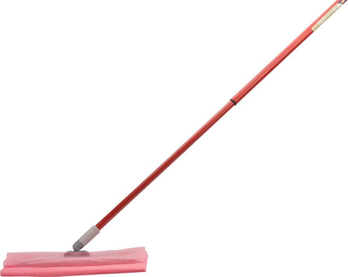 Originele Stofwisser Flipper Compleet + 50 Wisdoeken Roos