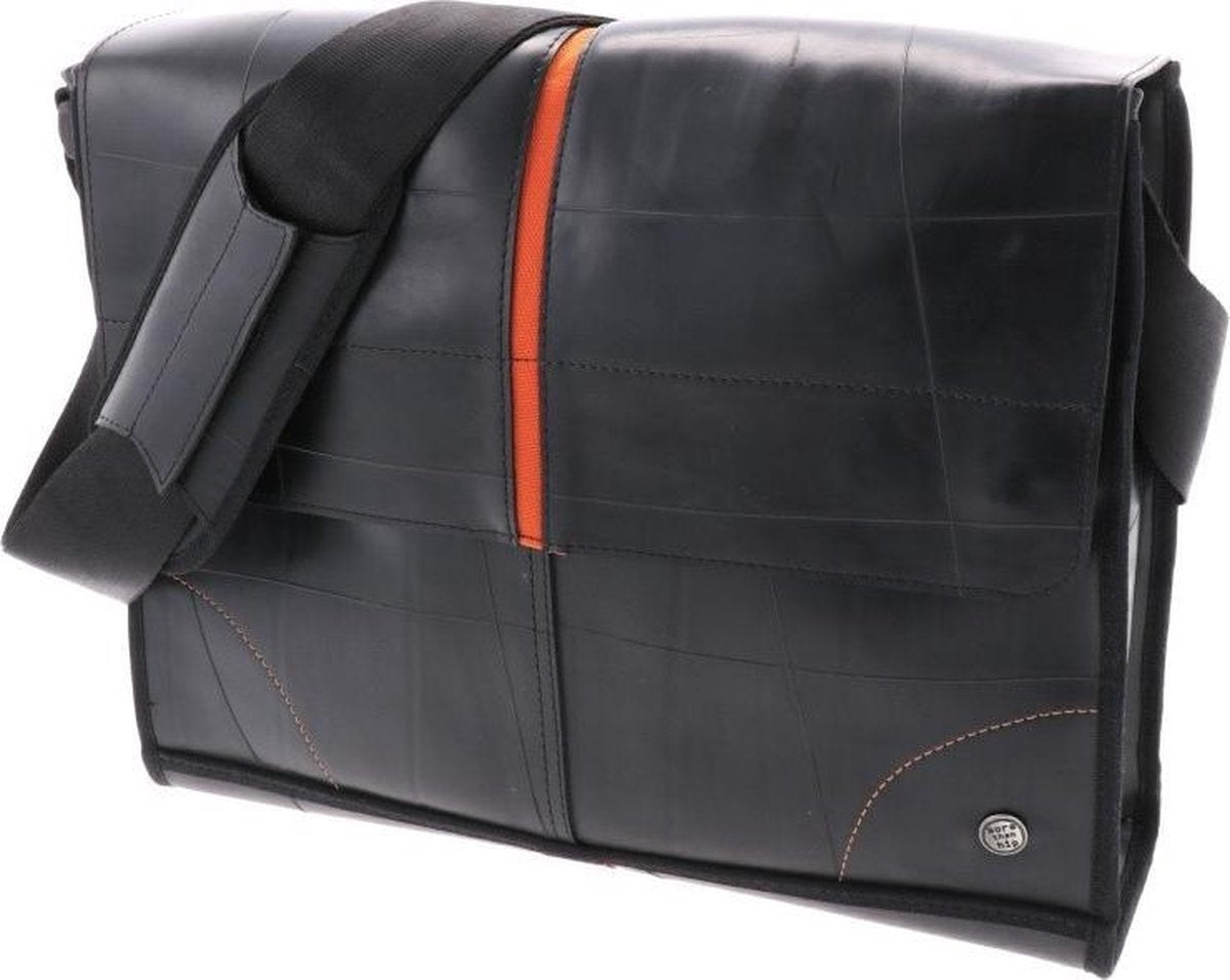 Laptoptas 13.3 inch van autoband ObreroPlus - oranje
