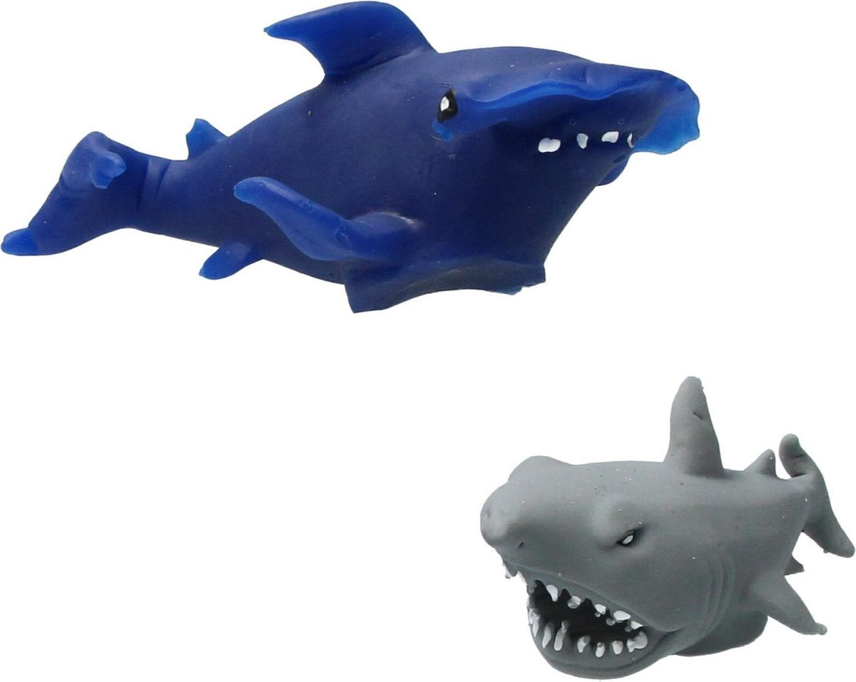 Banzaa Fidget Zeemonster ‒ Anti stress Knijp Speelgoed ‒ Blauw