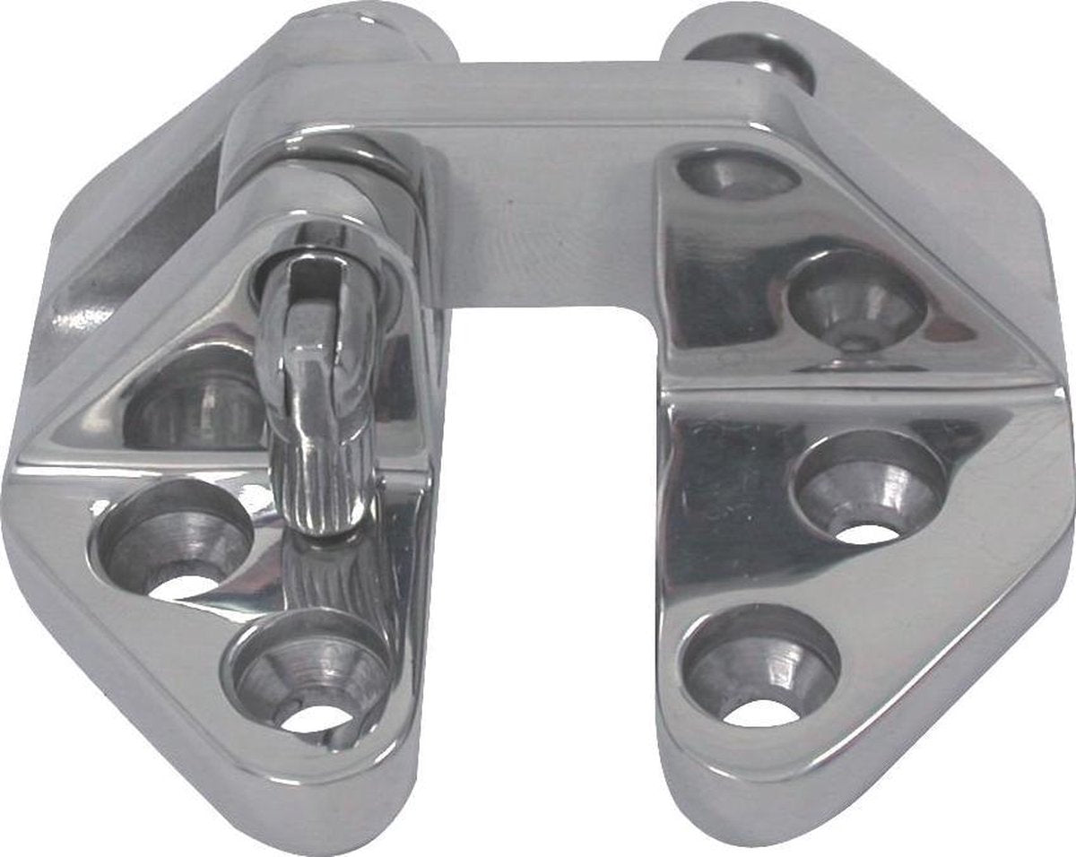 Scharnier - 76x65x4 - Rvs 316 - Knoop boven