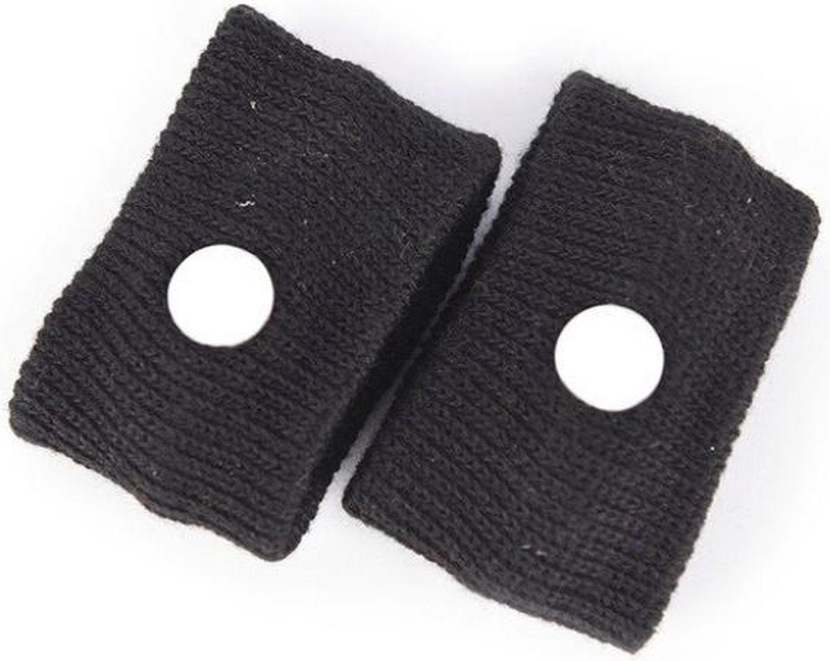 ProductGoods - 1 Paar Anti Wagenziek Bandjes - Anti Misselijkheid Band - Anti Misselijkheid Band - Anti Stoom Armband - Anti Misselijkheid Armband - Kleur Zwart
