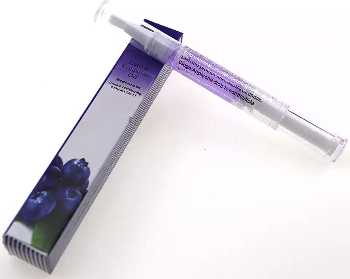 Nagel Olie Nail Oil BOSBESSEN (bleuberries)  O.P.I Revitaliserende Nagelriemolie Pen - Nagelriem Verzorging Olie - Nagel Riem Cuticle Therapy Oil -Nagels - Nail olie- Nagelriemolie Pen-