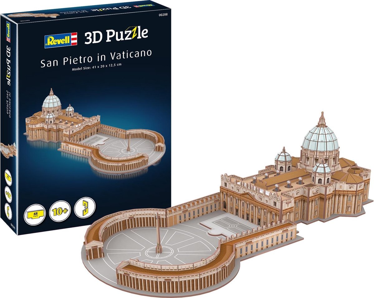 Revell 00208 3D-puzzel San pietro in vaticano